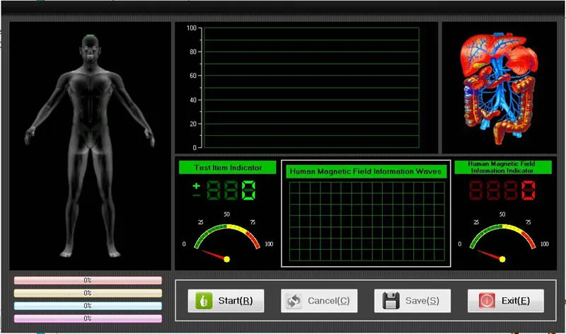 Original Russian 918 Bio Quantum Resonance Magnetic Analyzer for body health detection with free software