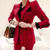 Spring suit 2019 women's jacket Korean fashion short dark green professional small suit net red suit casual cool