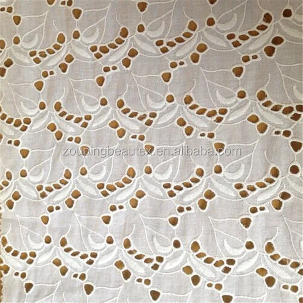 100 Cotton Swiss Voile Embroidery Lace Fabric With Holes Buy Cotton