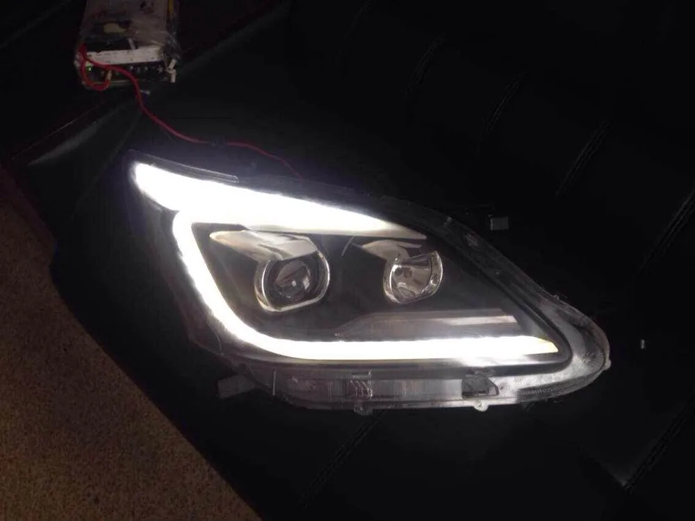 Vland Factory led headlight for Innova head light front headlamp plug and play for year 2012-2015