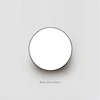 modern indoor led round shape plastic led acrylic ceiling light covers lamps bedroom