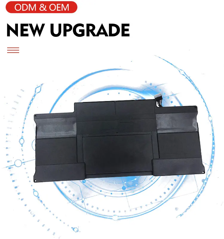 Factory Wholesale A1377 A1369 Late 2010 Rechargeable Laptop Replacement Battery for Macbook Air 13''