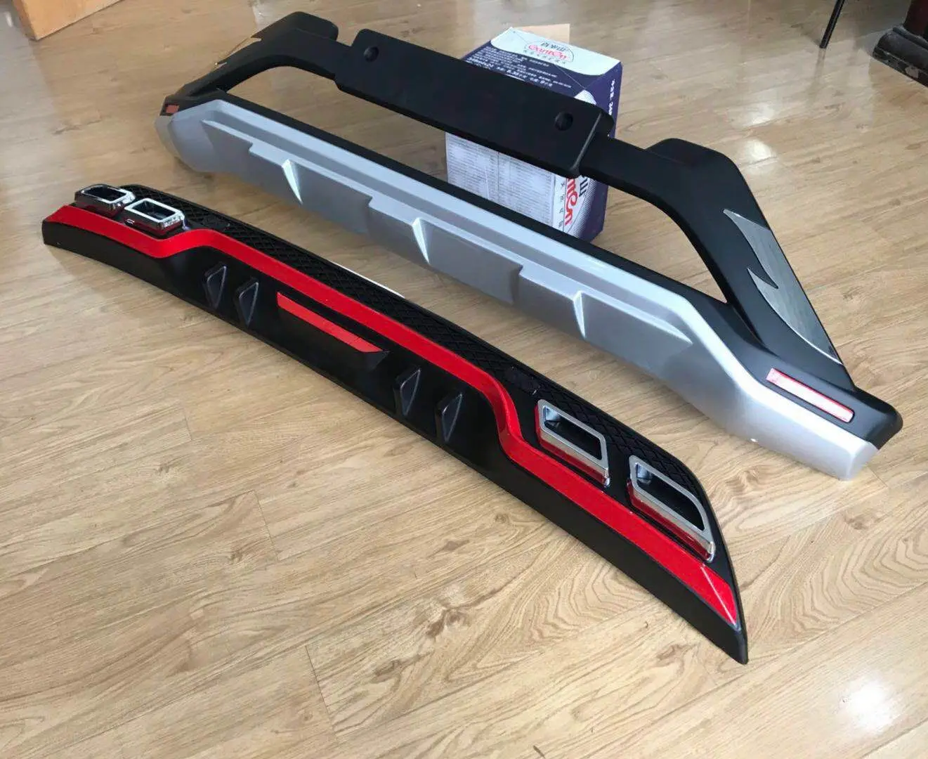 Auto Parts Abs Material Front And Rear Bumper Guard For Auto Parts Abs Material Front And Rear Bumper Guard For