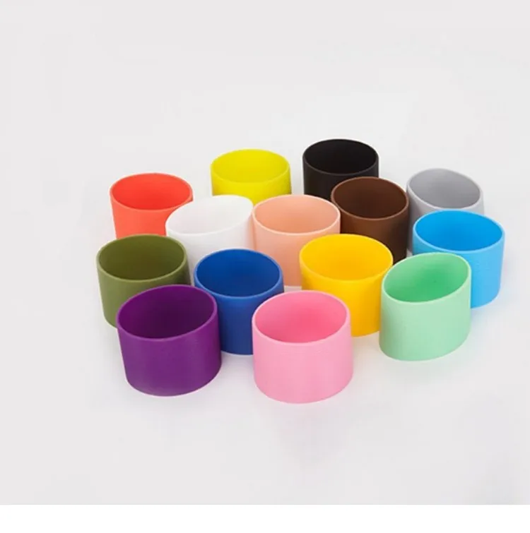 Custom Silicone Rubber Bottle Cup Sleeve For Mugs,Recyclable Heat ...