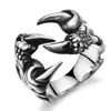 Stainless Steel Crawl Rings - 2019 Animal Stainless Steel Vintage Design Rings for Bad Ass and Men