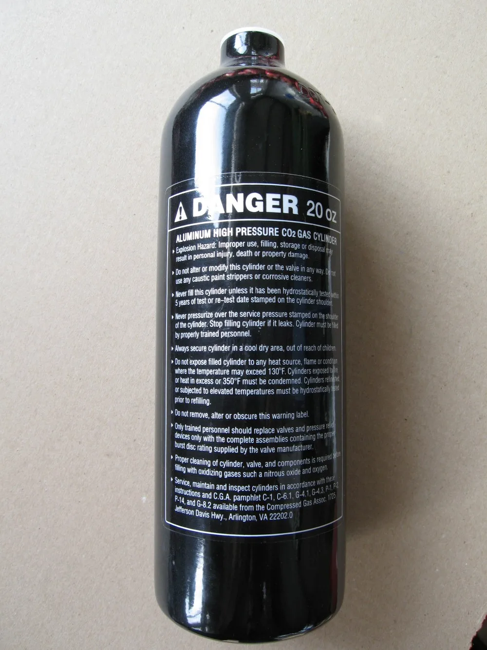 47ci Paintball Gas Bottle,Dot Paintball Gas Cylinder,Paintball Gas