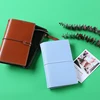High grade simplicity portable multiple colors business style cover leather executive vintage diary hardcover notebook