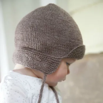 cashmere baby bonnet