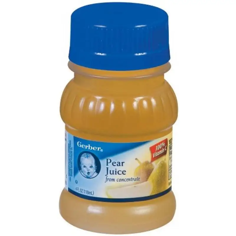 gerber pear juice