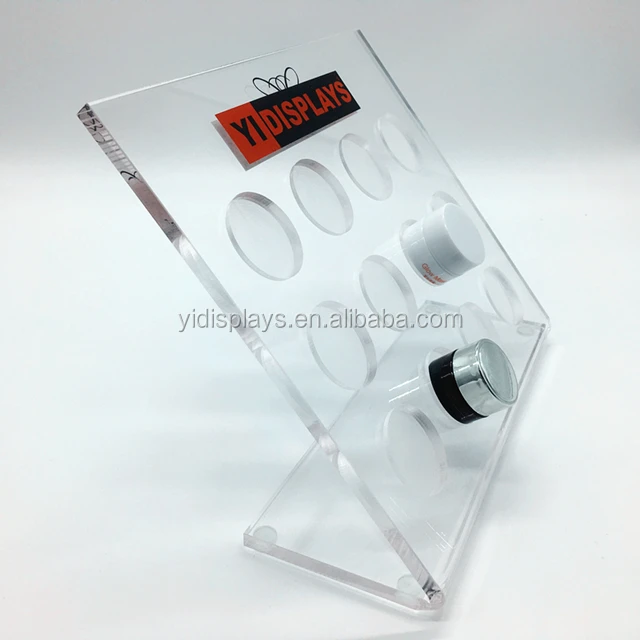 Acrylic Eyeshadow Palette Display Stand Glitter Eyeshadow Cosmetic