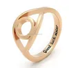 Sisters Ring, Evil Eye Ring, Promise Ring for Sister Good Luck Sister Engraved on Inside