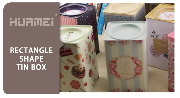Wholesale Food Grade Custom Printed Hexagonal Tin Box Manufacturer