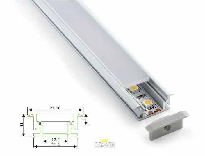 Cx-a033 Waterproof Led Strip / Led Lamp Aluminum Profile ...