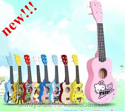 Kualitas tinggi dengan harga 21 inch kartun ukulele cocok 