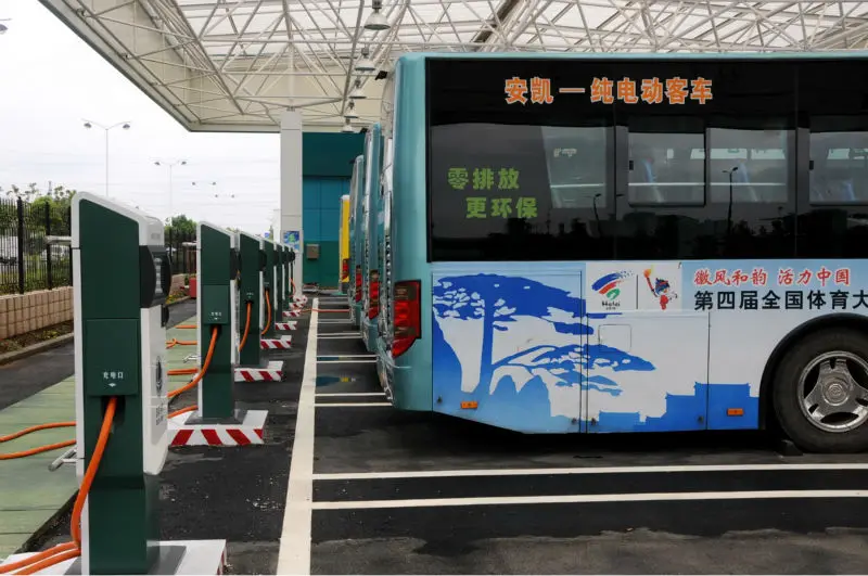 Dc Fast Charging Station For Chinese Electric Bus Byd Yutong Jinlong ...