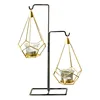 Creative Nordic style light luxury candlestick, table romantic candlelight dinner props, European decorative pieces