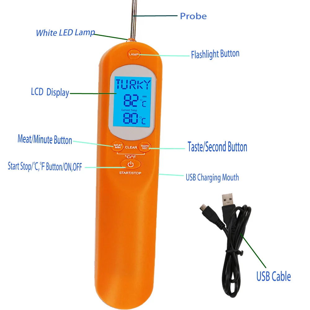 100 Accuracy Good Quality Pocket Thermometer With Antimicrobial