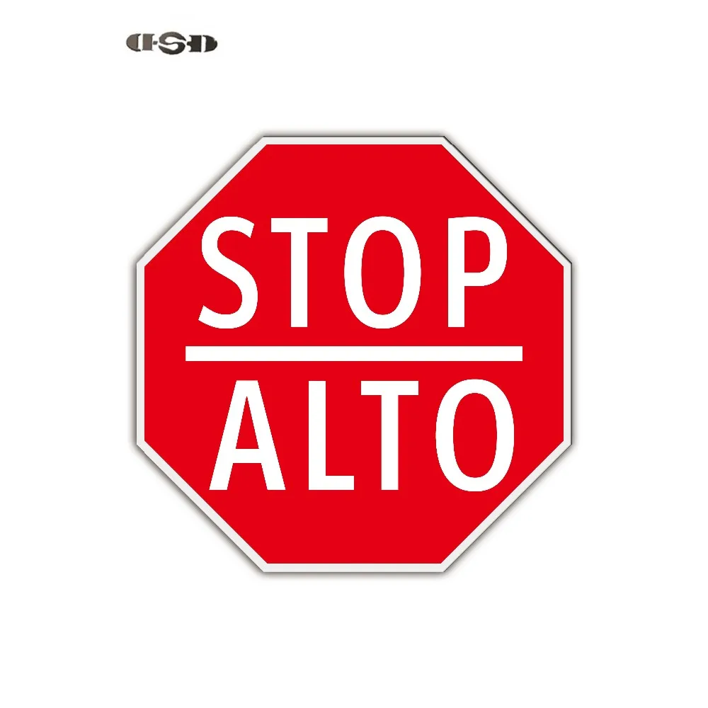 octagon sharp stop signs high quality aluminum reflective customized