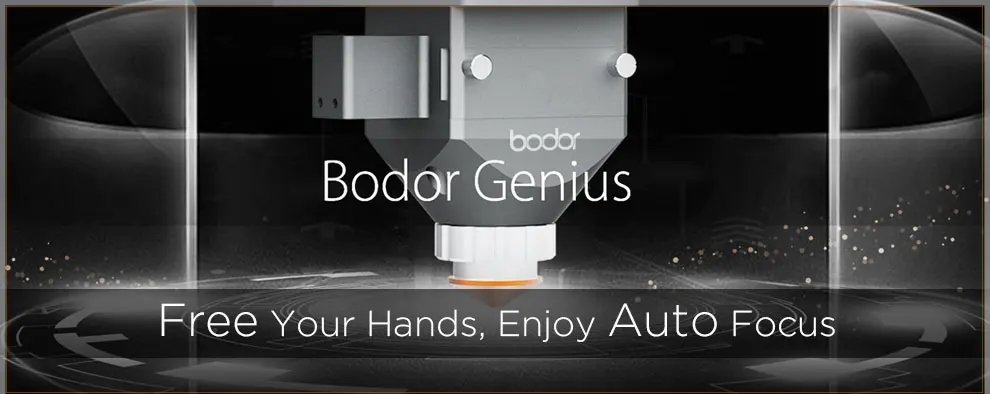 Bodor 4KW Laser Metal Cutting Machine / Fiber Laser Cutter