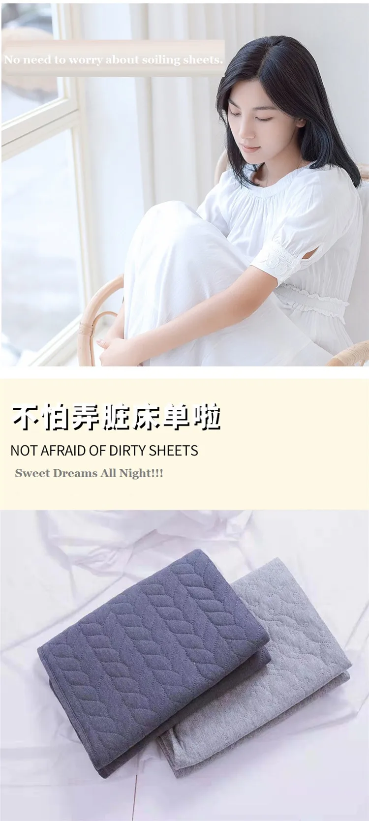 wholesale reusable menstrual mattress feminine hygiene lady women menstruation mat for lady days