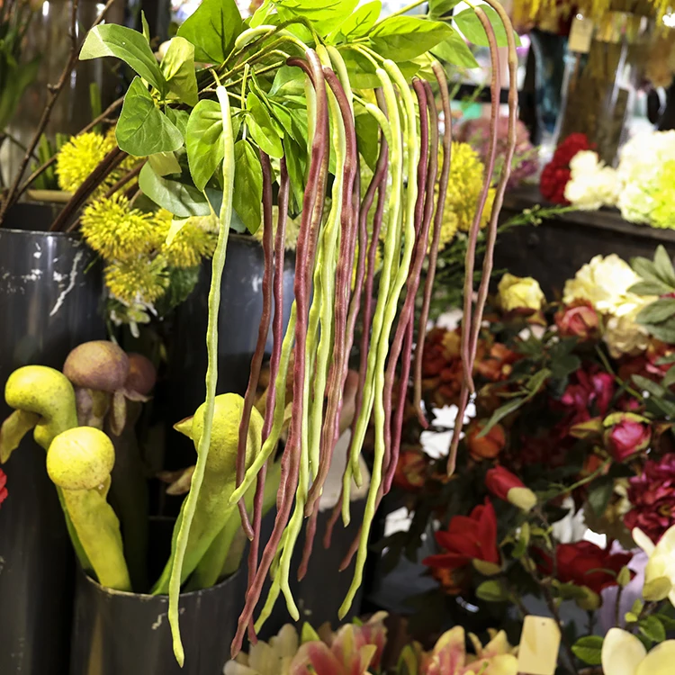 High Quality Artificial Hanging Pea Pods China Factory Direct