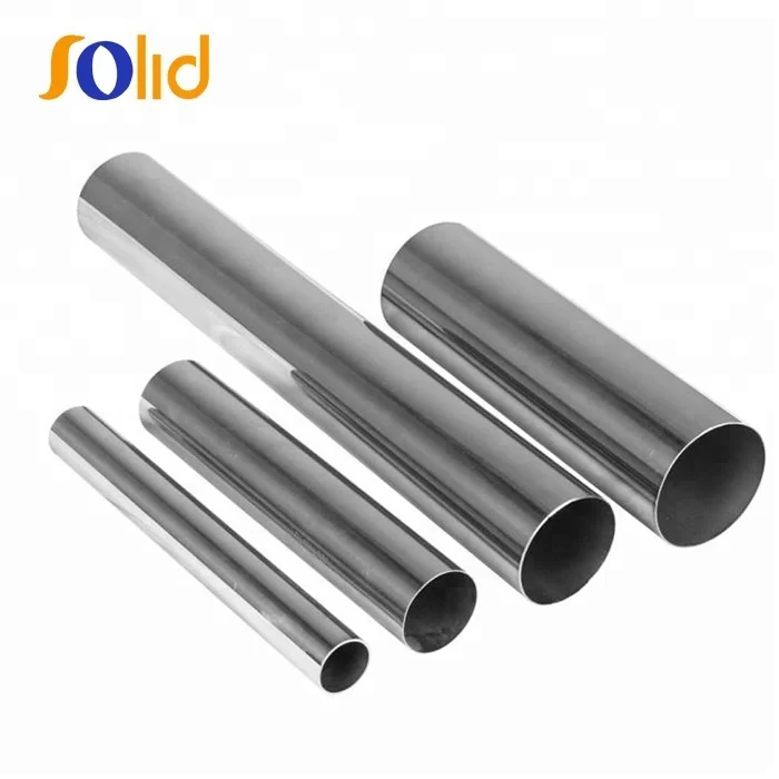 201 Stainless Steel Round Welded Polished Seamless Pipe.jpg