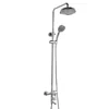 Hot sale wall mounted stainless steel tube bathroom cheap corner shower column