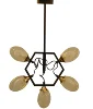 European Crystal luxury glass ball hanging LED decorative lamps home decor chandelier pendant light indoor lighting