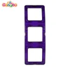 Gangbo slices Big Arched shape mag block plastic construction toy