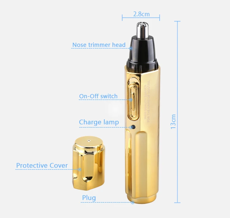 Kemei Km-6616 Professional Electric Nose And Ear Hair Trimmer