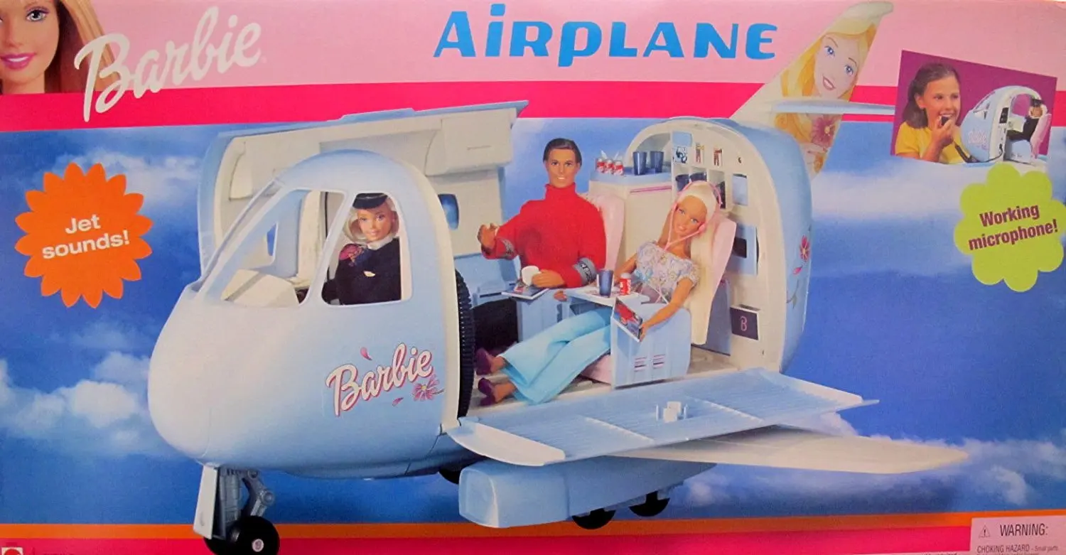 barbie private plane
