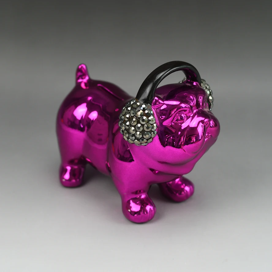 Hot Selling Animal Saving Bank Ceramic Dog Shaped Money Box Buy Dog