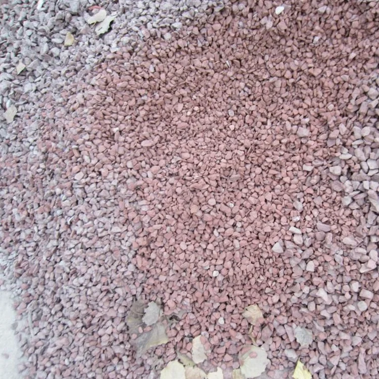 Red Pebble Stone Tumbled Gravel: Ideal For Walkway Driveway Cobbles