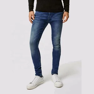 Fashion Jeans Pant Casual Slim Straight Pants Long Trousers Blue Men Denim Jean Fashion Jeans Pant Casual Slim Straight Pants Long Trousers Blue Men Denim Jean