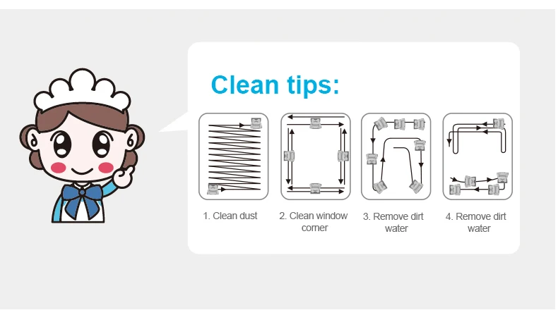 DOUBLE SIDED 16-24MM THICKNESS WINDOW/GLASS MAGIC WIPER MAGNETIC WINDOW WIZARD WIINDOW CLEANER