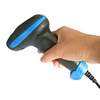 China cheap ccd usb 1d 2d qr code scanners used for supermarket waybill handheld wired barcode scanner