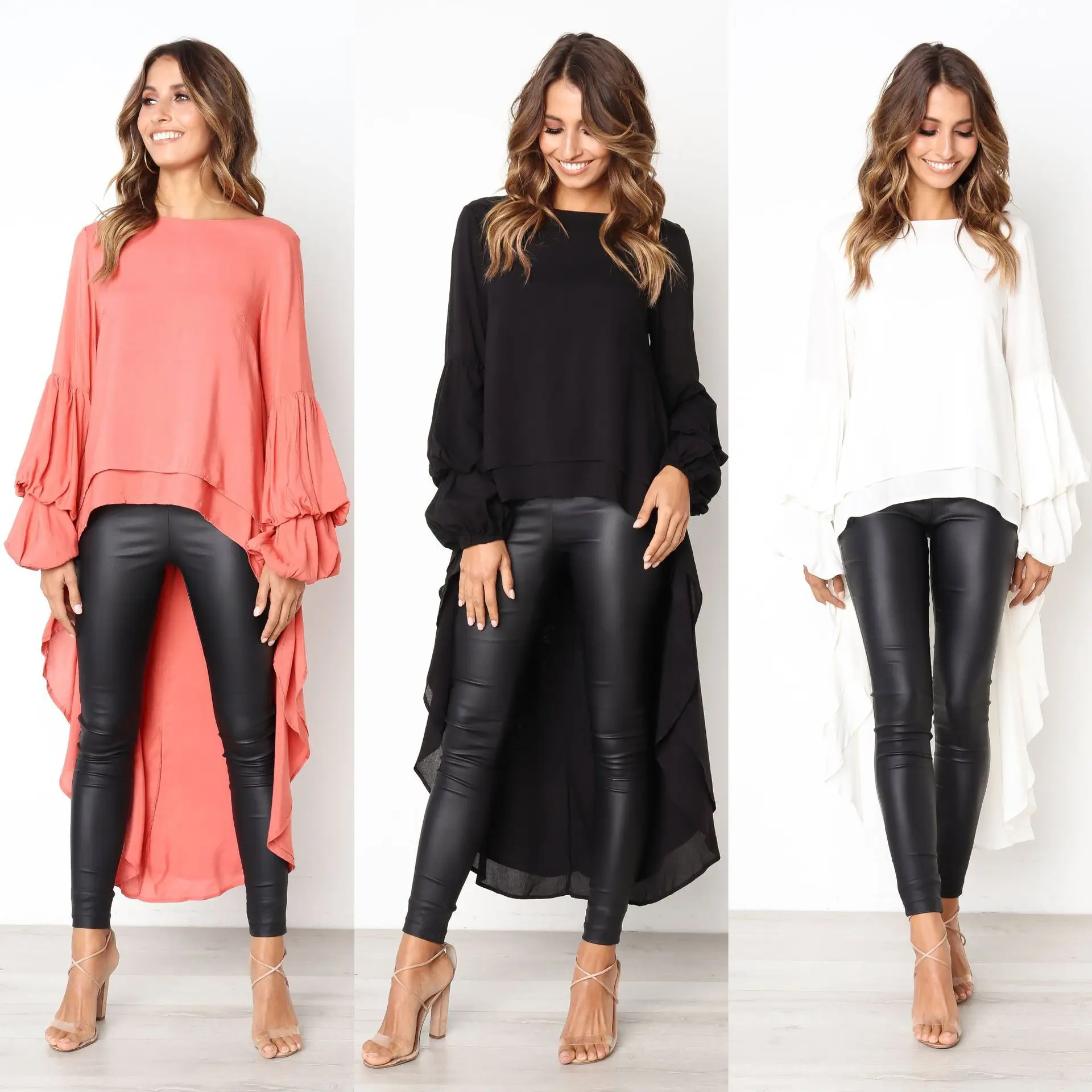 high low asymmetrical top