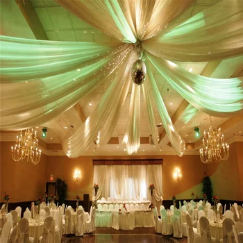 Beautiful Ceiling Drape Use In Ice Silk Or Chiffon Fabric Custom Pipe And Drape For Event Buy Ceiling Drape Embroidered Curtains And Drapes