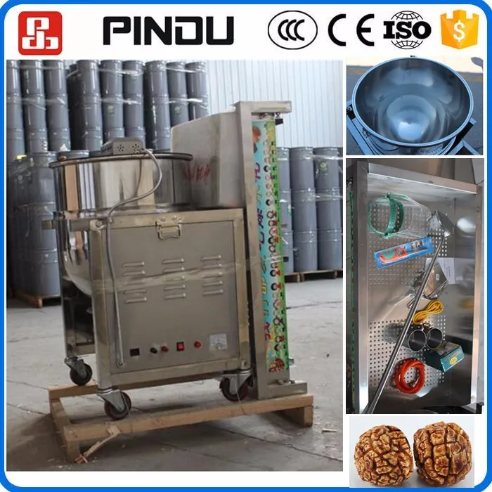 Large Scale Mini Automatic Flavored Caramelized Popcorn Balls Making Machine For Sale Buy