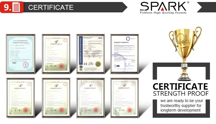 Wall mounted square design brass cold water bib tap  for bathroom