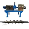Tubular dryer associated equipment manure dewatering machine