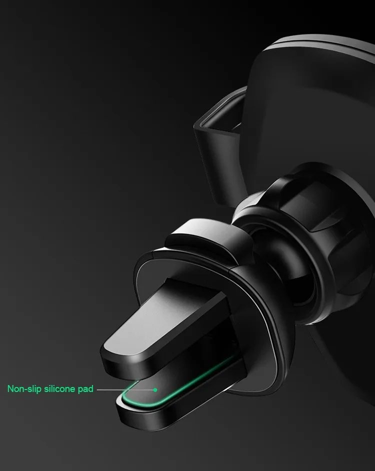 Chargeur Rapide Sans Fil Qi Support De Prise D'air de Voiture Sans Fil chargeur Pour iPhone XS X XR XS MAX Note 9 chargeur rapide Sans Fil - ANKUX Tech Co., Ltd
