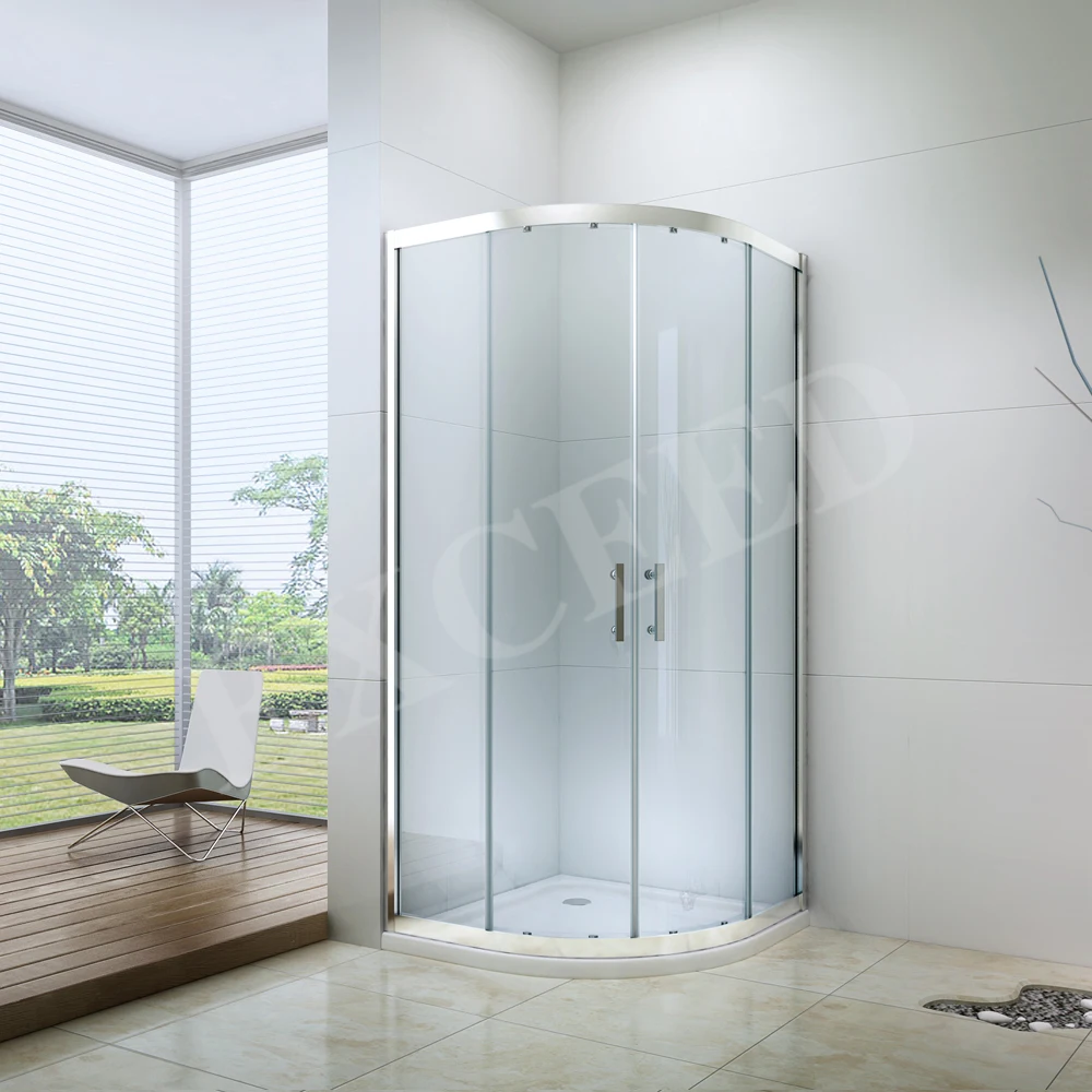 Bs6206 Sliding Curved Bath Glass Shower Screen Extension Buy Curved