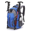 Custom blue 40l sport hiking back pack mountaintop explored backpack with custom logo