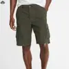 New design multi pockets broken-in look high quality custom men's cargo shorts