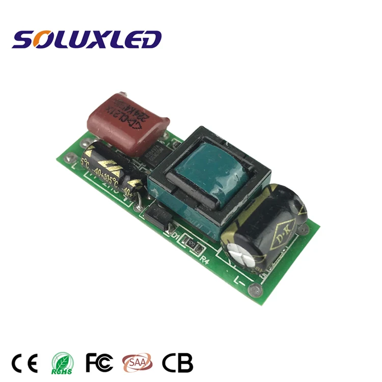 constant current High frequency capacitor 9-24W 220mA LED Driver for Tube and Bulb Light