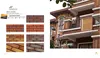 Light weight Natural value split tiles series deco stone wall tile