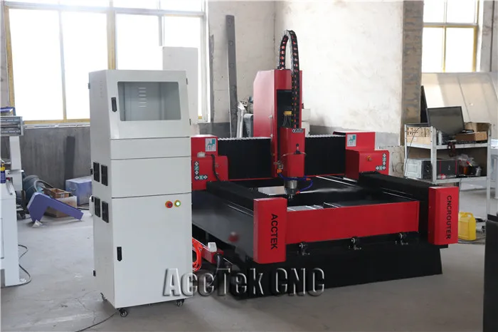 China AccTek brand 9015 size stone  marble cnc engraving machine price