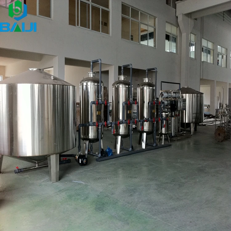 Industrial Carbonated Water Making Equipment / Commercial Soft Drink ...