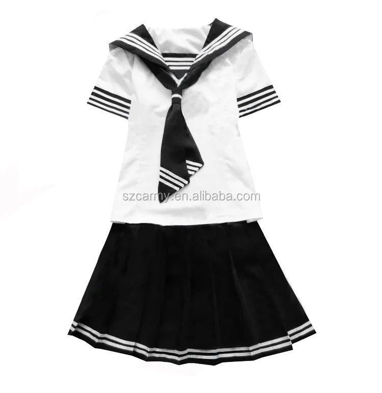 Fashionable Blue And Black Primary High Class Clothing Japanese School